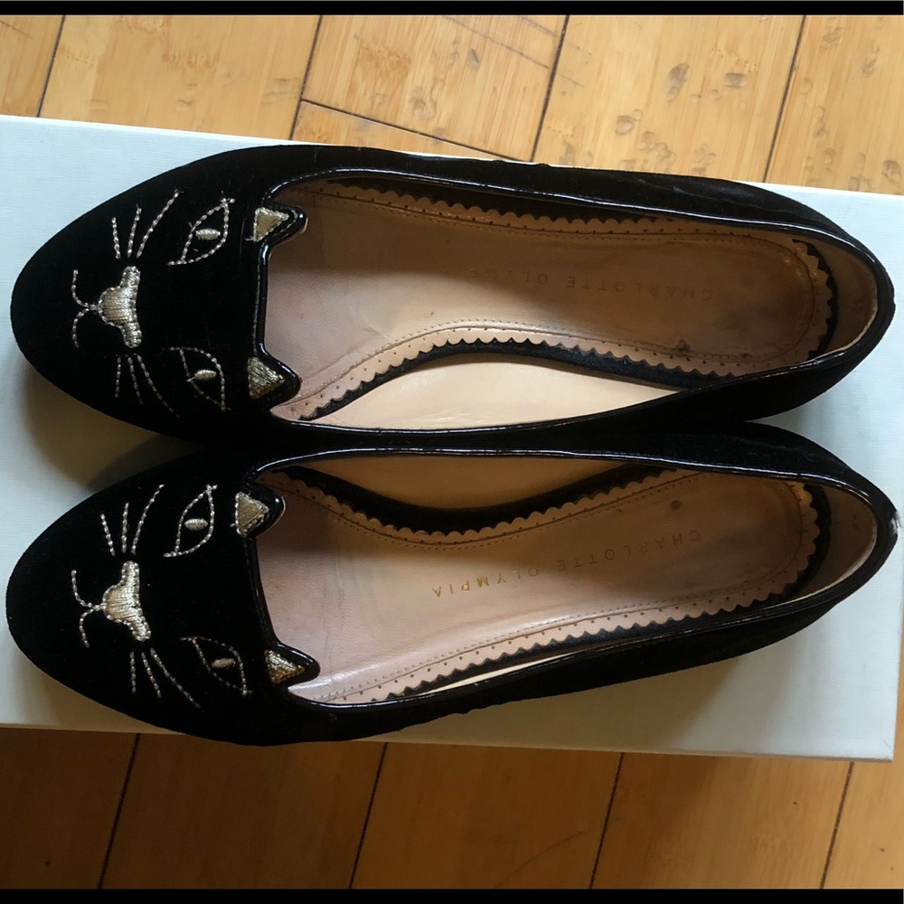 COPY - Charlotte Olympia Kitty Flats